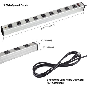 10 outlet power strip