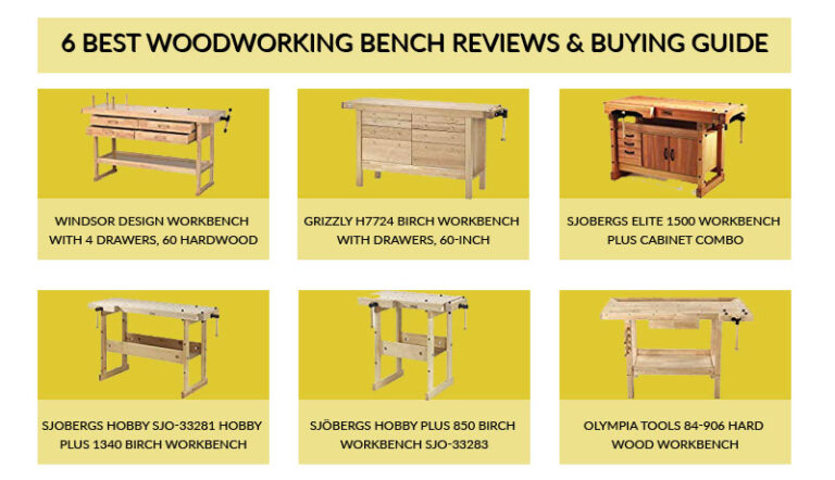 6 Best Woodworking Bench Reviews in 2024 [Value For Money]