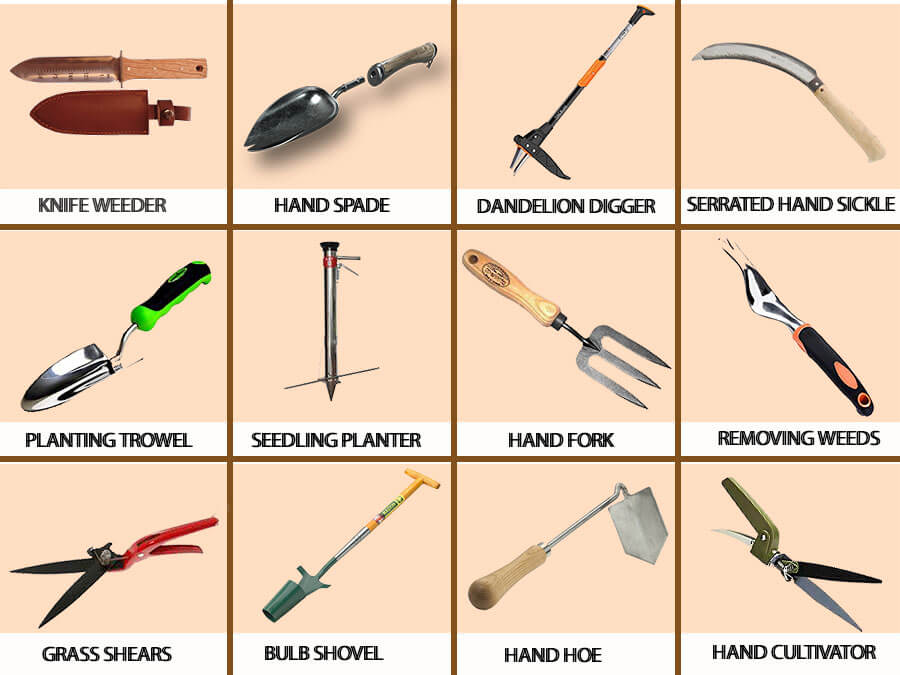 Gardening Hand Tools And Their Uses   Gardening Hand Tools 