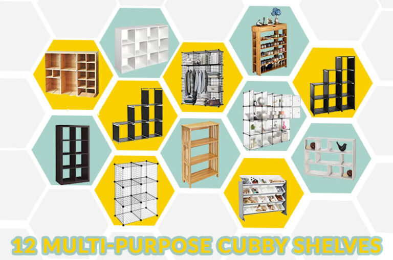 12 Multi-Purpose Cubby Shelves of Different Categories