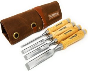 Professional Wood Chisel Set with Tools Roll Bag – GIDABRAND