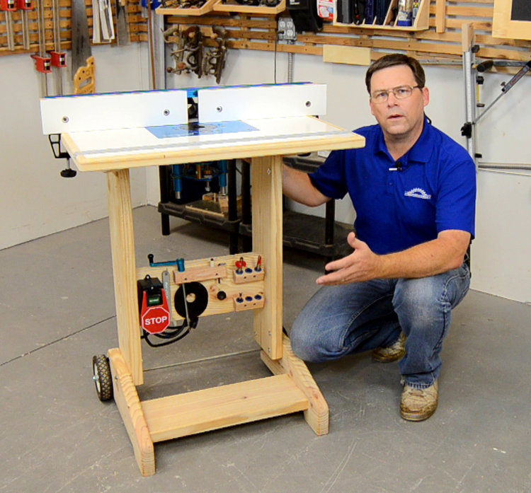 Folding Router Table Plans