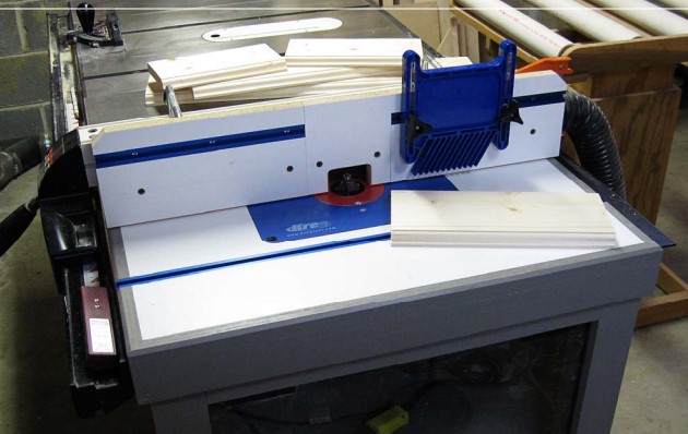 Combination Table Saw & Router Fence Guide