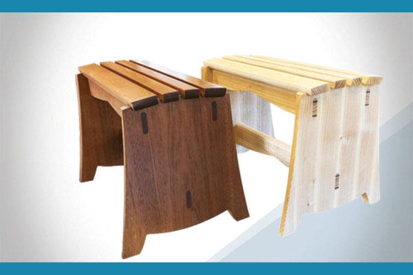 Furniture Making: A Simple Modern Step Stool Plans