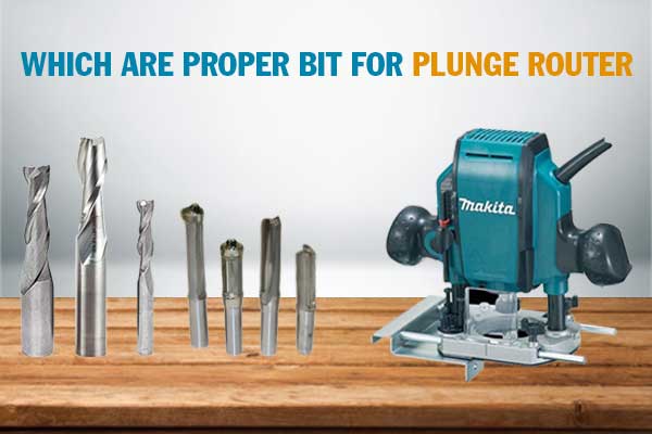 Which are Proper Bit for Plunge Router
