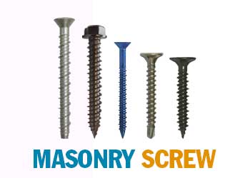 Masonry-screw